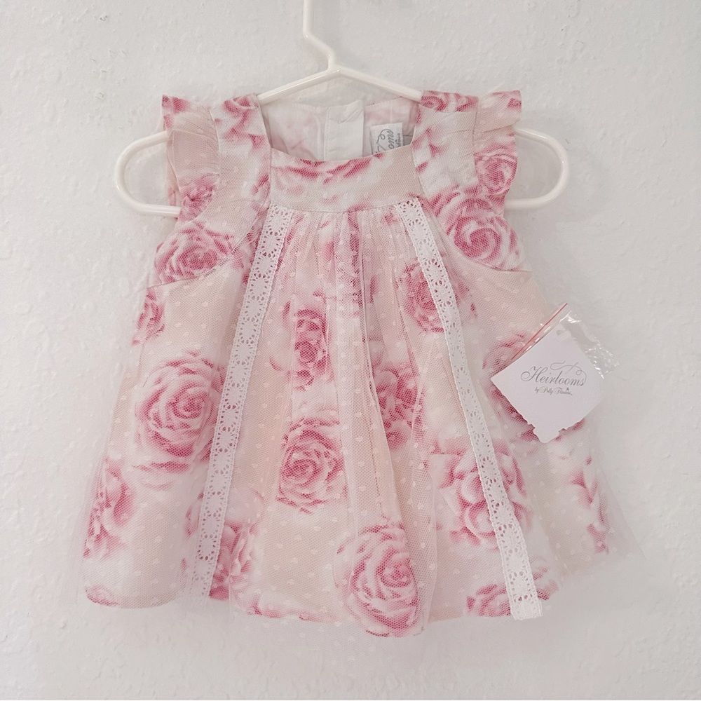 Heirlooms Tulle Floral Dress